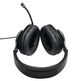 JBL Quantum 100 - Black - Wired over-ear gaming headset with flip-up mic - Detailshot 5